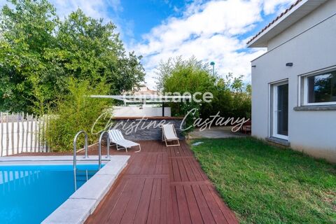   Maison � vendre 5 pi�ces (66) 115 M2 en 3 faces avec piscine garage et stationnement camping car - Proche plage SAINT CYPRIEN et Maison - 5 pi�ce(s) - 115 m�