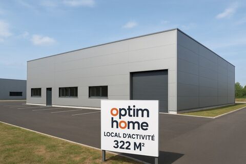 &Agrave; vendre � Local d'activit&eacute; r&eacute;cent de 322 m&sup2; sur 1 160 m&sup2; de terrain � ALLAIRE (56) 277920 56350 Allaire