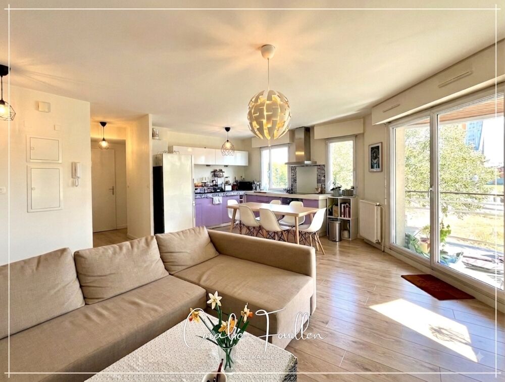Vente Appartement Appartement à vendre 2 pièces 50 m² avec balcon et parking GARE SUD (44000) Nantes