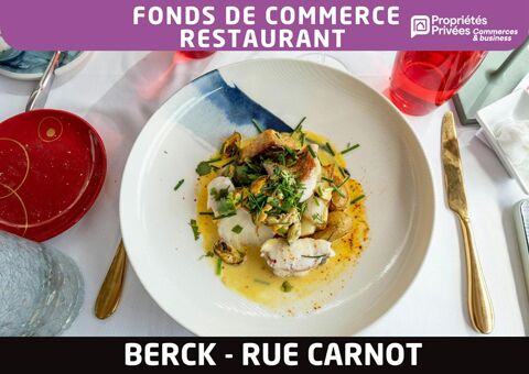   Berck-sur-Mer - Restaurant 45 couverts - 110 m2 - Rue Carnot - Emplacement n°1 