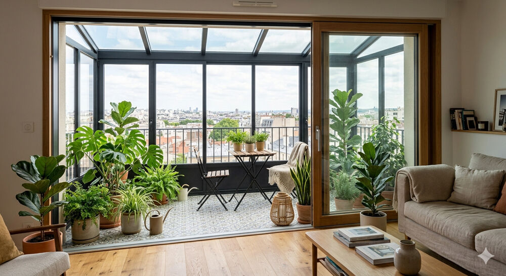 Vente Appartement - T4 en ETAGE ELEVÉ au CENTRE-VILLE avec balcon et PARKING  - Aubervilliers