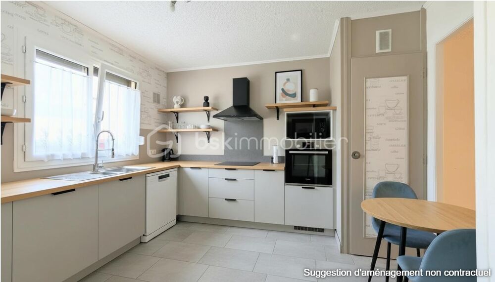 Vente Maison maison 3 chambres, garage 2 voitures et grand jardin Sallaumines