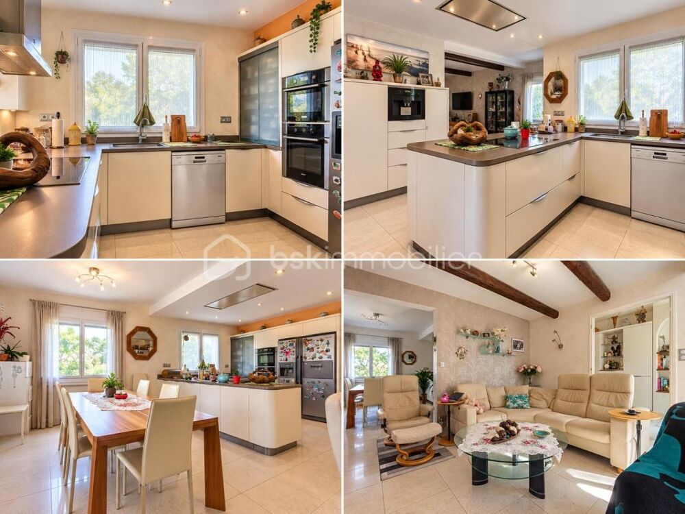 Vente Maison Maison familiale avec piscine et beaux volumes – 160 m² – Terrain 1 263 m² Bollene