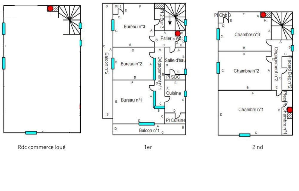Vente Maison Immeuble de village à rénover avec local commercial loué - 6 pièces CAROMB (84) Caromb