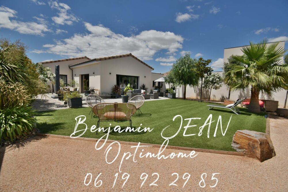 Villa lumineuse avec jardin dexception  Lespignan