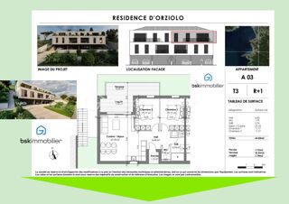  Appartement � vendre 3 pi�ces 67 m�