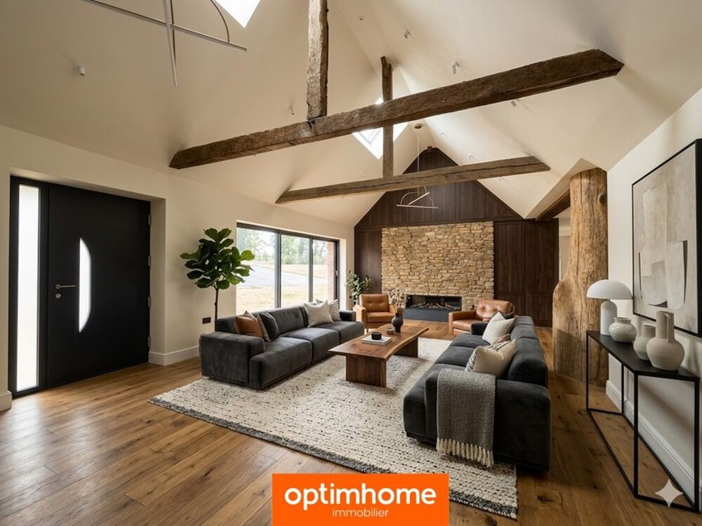 Vente Maison Longère de 200 m2 de plain-pied à vendre à BRAINS SUR LES MARCHES (53) Brains sur les marches