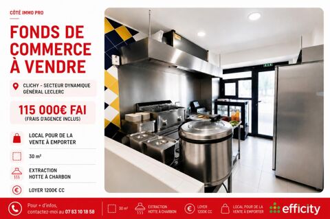 Commerces/Negoce 115000 92110 Clichy