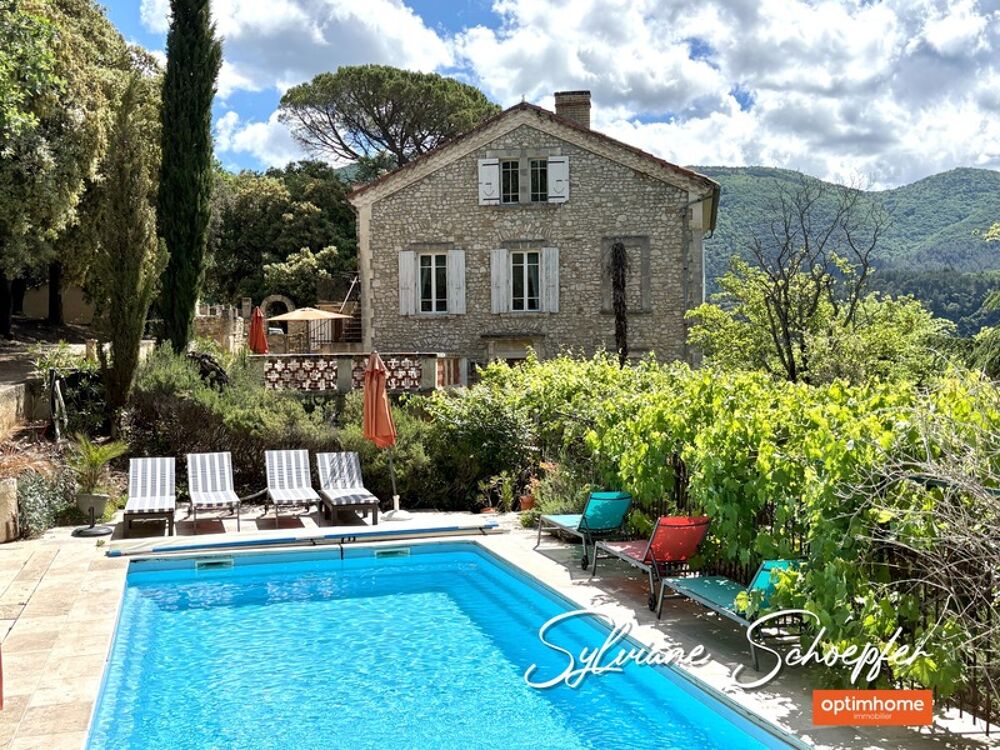 Propriété du XIXe siècle au coeur de la Drôme Provençale A vendre  Nyons