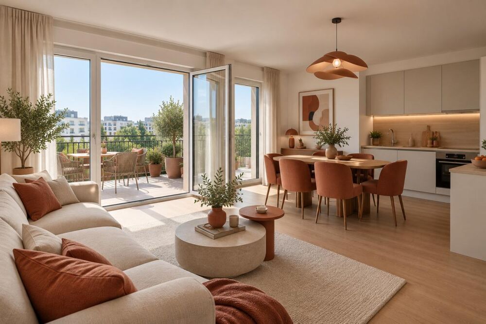 Vente Appartement MAGNIFIQUE APPARTEMENT 4 PIECES AVEC DEUX TERRASSES PRIVATIVE Suresnes