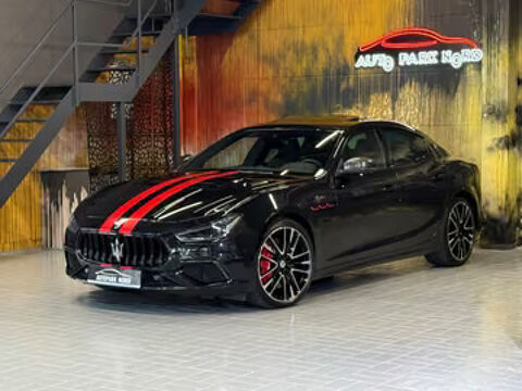 Ghibli Trofeo V8 3.8 Bi-Turbo 360&deg; Cam&eacute;ra LED Carbon 2023 occasion 33000 Bordeaux