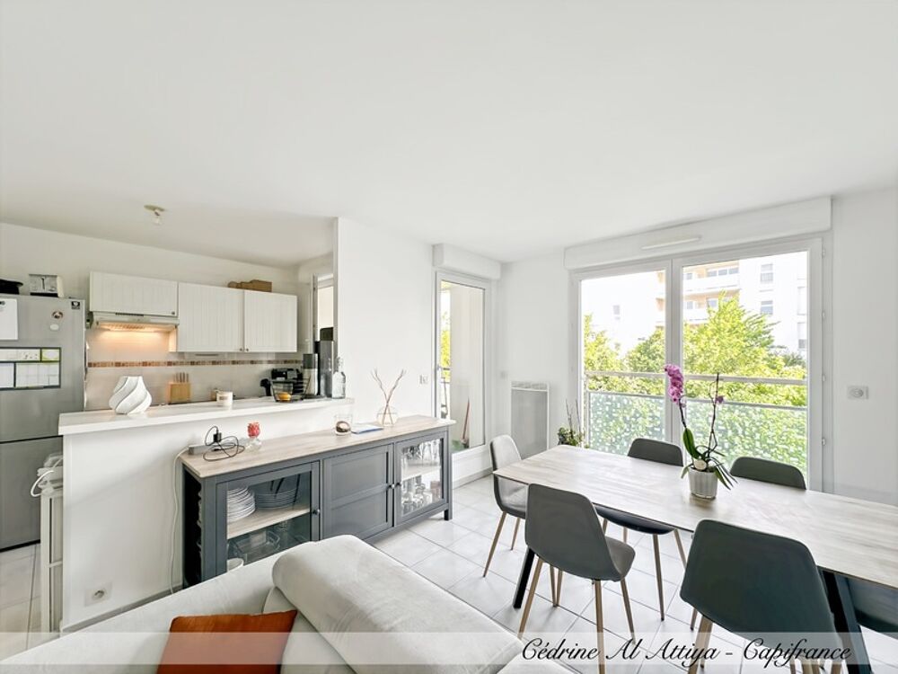 Vente Appartement La Rochelle, Appartement à vendre 3 pièces 66m2, 1er étage, ascenseur, loggia, garage La rochelle
