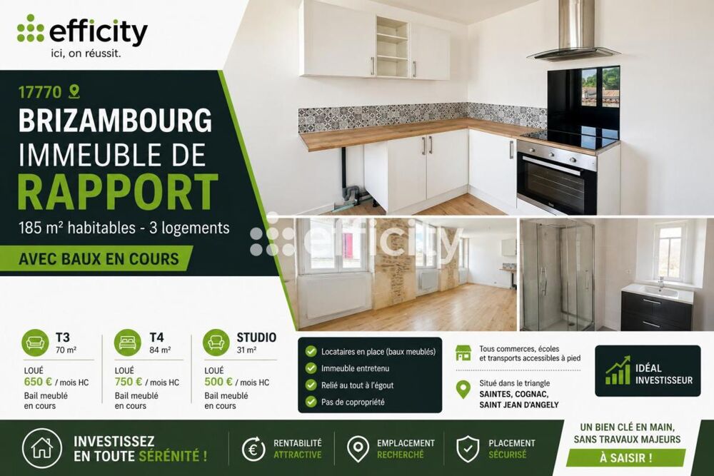 Vente Immeuble Immeuble Saintes