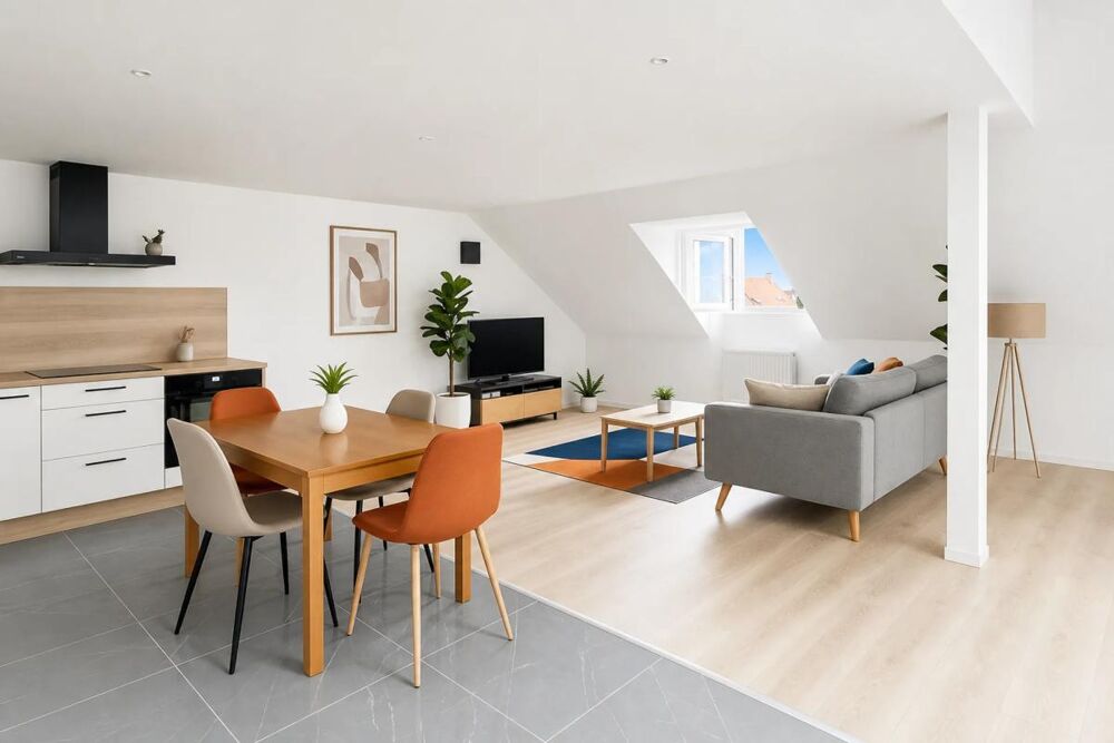 Duplex de 3 pièces vendu loué - 87m² - Valenciennes