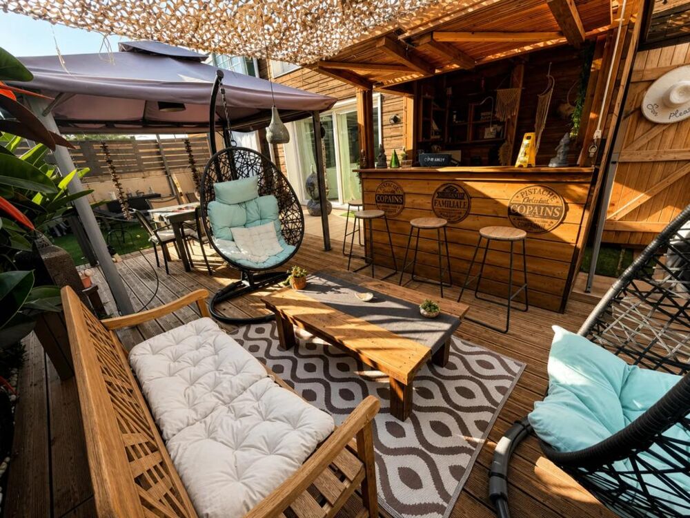 En CORSE, A PORTICCIO bel appartement T4 avec terrasse
