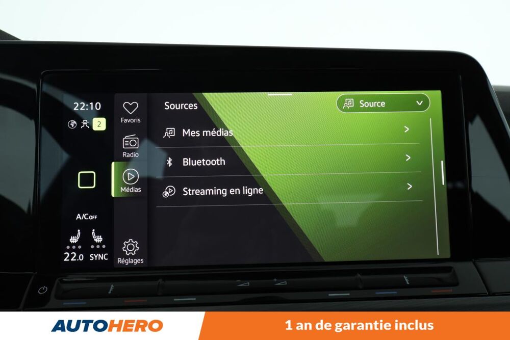 Golf VIII 1.5 eTSI OPF Style 1st DSG7 150 ch 2020 occasion 92130 Issy-les-Moulineaux