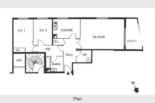  Appartement � vendre 3 pi�ces 82 m�