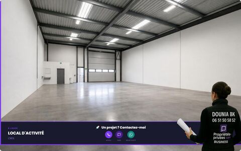 CREIL - LOCAL D'ACTIVIT&Eacute; 240 m&sup2; MEILLEUR RAPPORT PRIX / m&sup2; 1583 60100 Creil