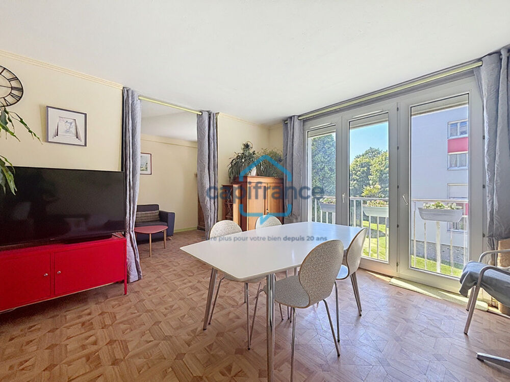Appartement T4 lumineux avec cave, box/parking et grand stationnement extérieur
