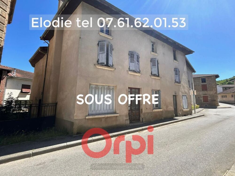 2 Tènements immobiliers à rénover entièrement