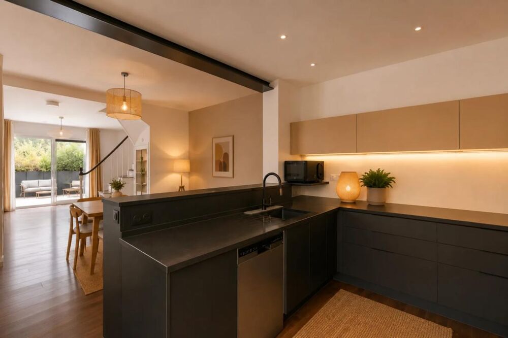 Maison rénovée à La Garenne-Colombes, 138 m², proche gare