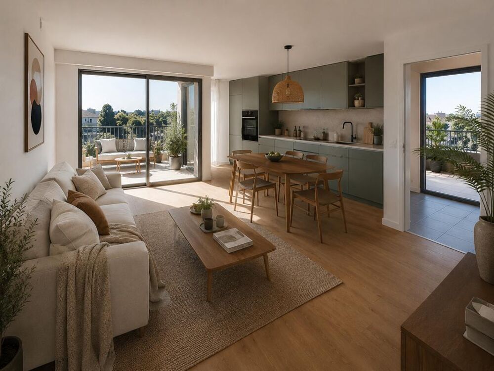 Vente Appartement OPPORTUNITE sur le secteur! T3 traversant avec deux terrasses Cenon