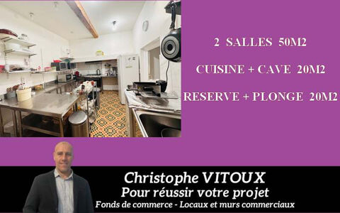   11000 CARCASSONNE - RESTAURANT 54 COUVERTS, TERRASSE 