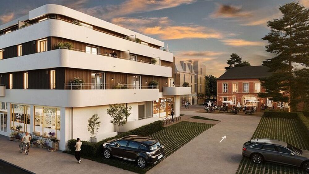 appartement T4 neuf à vendre BOIS GUILLAUME 76230, surface hab 145.24 m2 + 2 balcons 21 m2 + 2 parks
