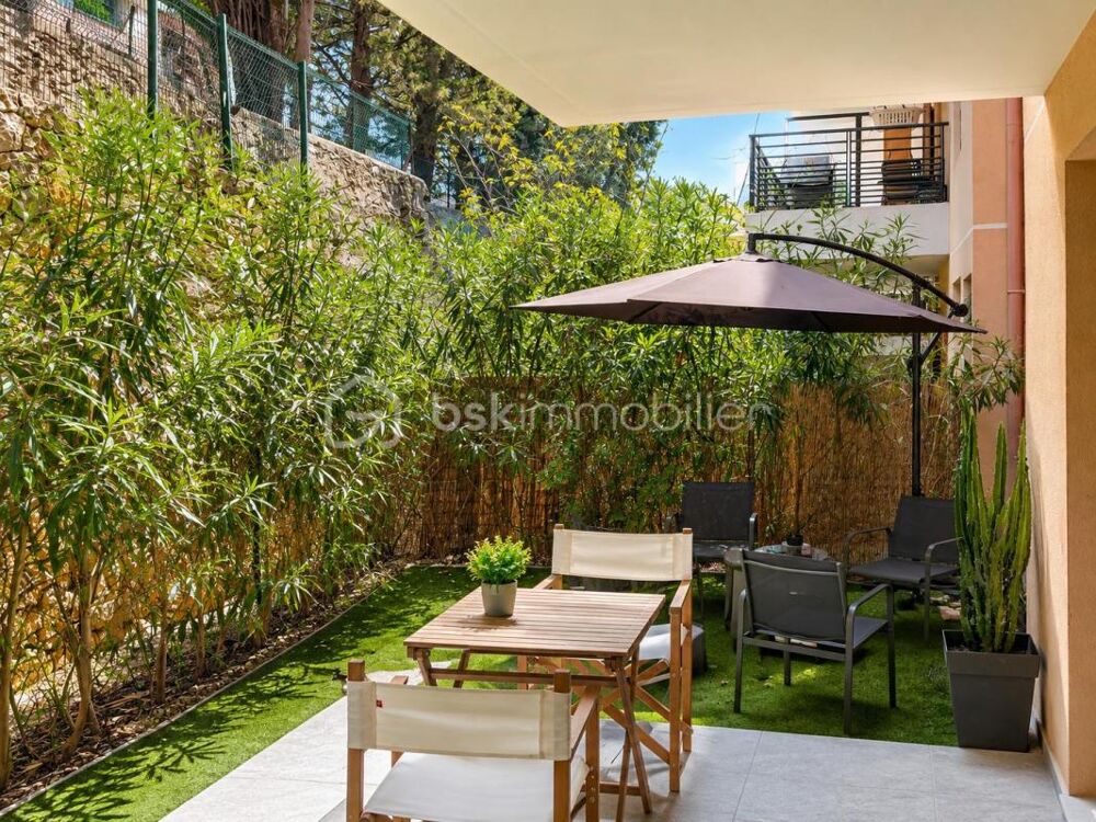 Vente Appartement 2 PIECES EN REZ DE JARDIN ET BOX  / CONTRUCTION 2019 Vallauris