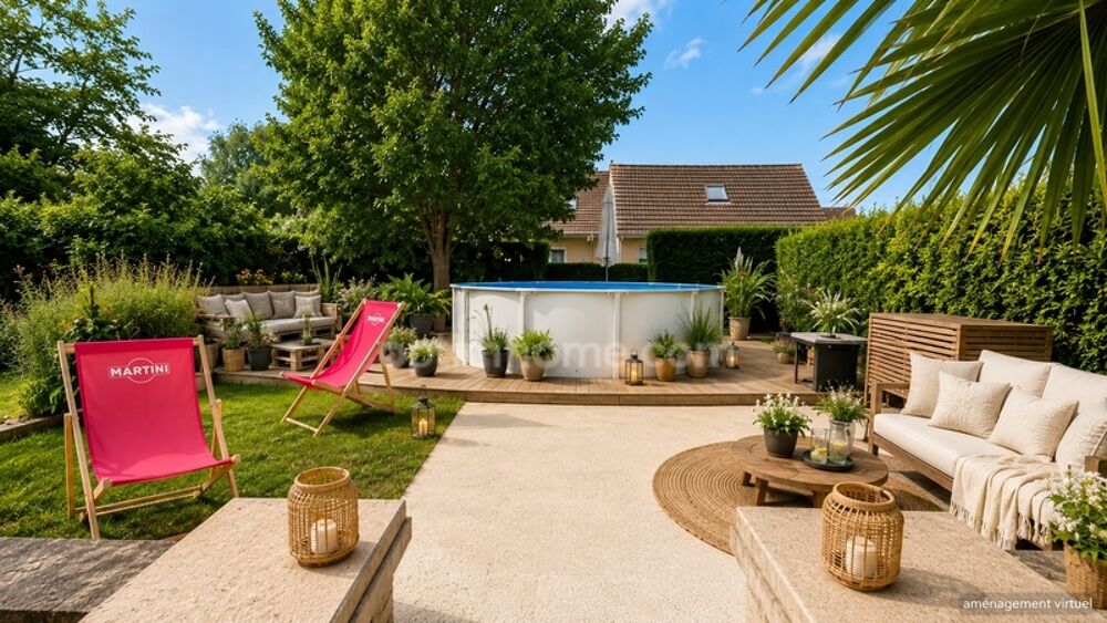 LIANCOURT (60)  MAISON FAMILIALE - JARDIN - TERRASSES- PISCINE - GARAGE - PAS DE TRAVAUX - CALME - PROXIMITE COMMODITES