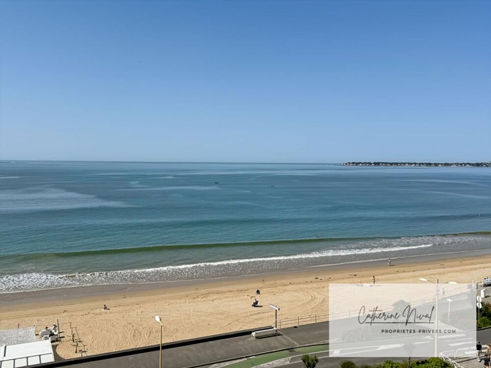 Appartement face mer , traversant , garage, cave , La Baule