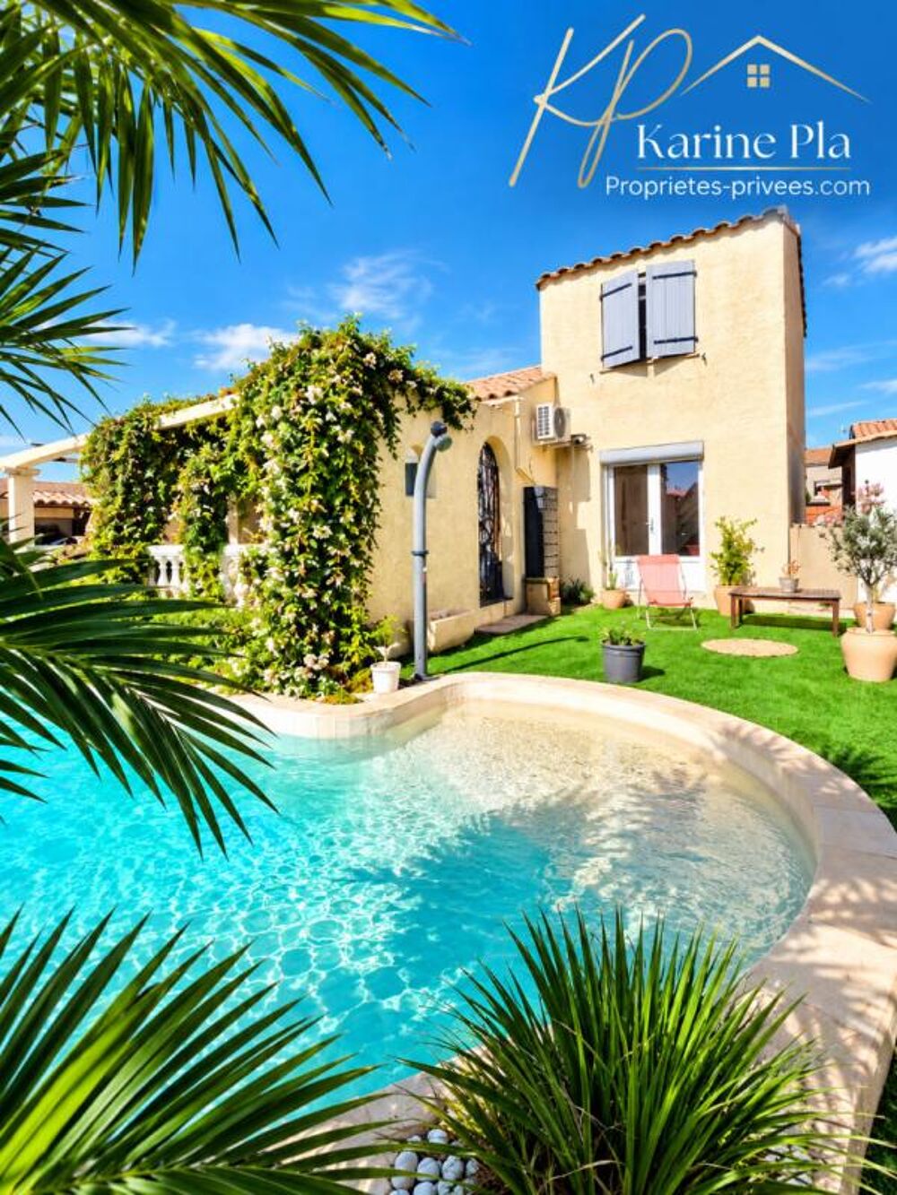 VILLA T5 AVEC PISCINE, GARAGE/STATIONNEMENT CAMPING-CAR - POUZOLS-MINERVOIS