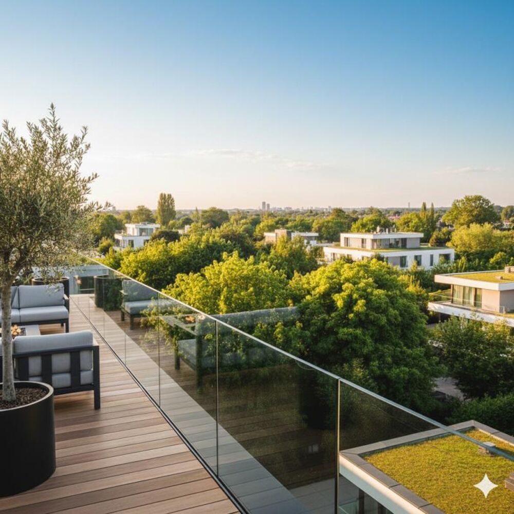 Maison individuelle haut de gamme  Extérieurs 130 m²  Sud-Ouest  Rooftop  À 10 min du métro Ligne 15