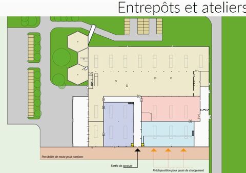   A LOUER - CELLULES D ACTIVITES MIXTES 