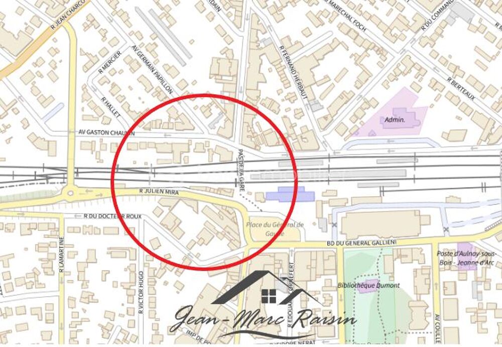   À VENDRE – Local commercial 50 m² – Emplacement privilégié à Aulnay-sous-Bois, au pied de la gare Aulnay sous bois