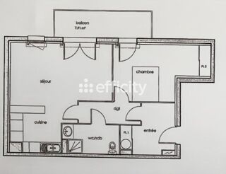  Appartement � vendre 2 pi�ces 55 m�