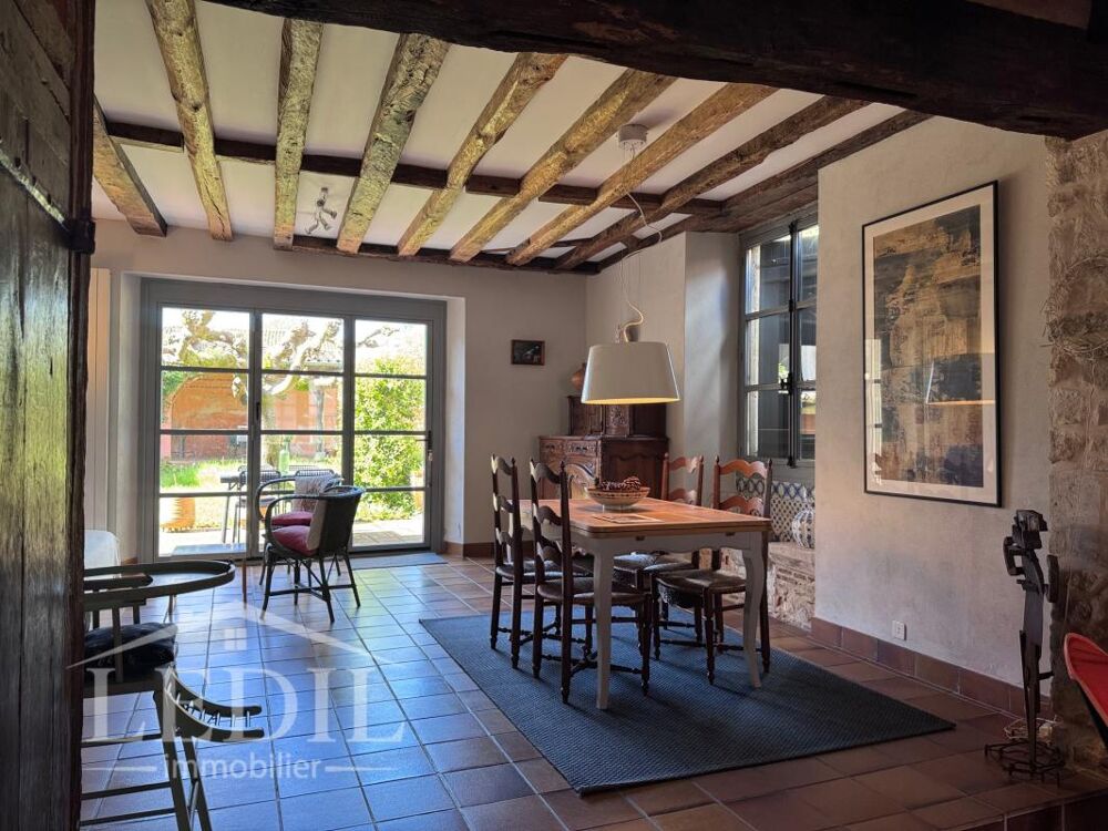 Maison de caractère avec jardin en bastide