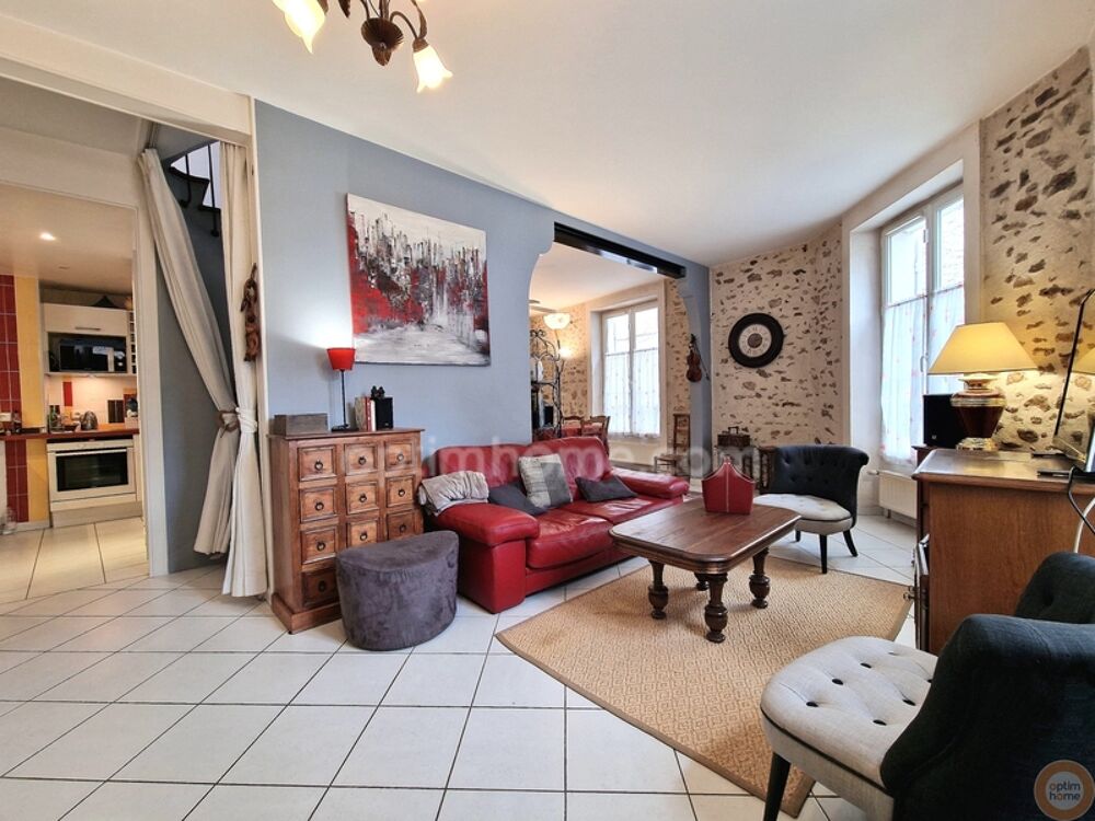Maison de charme 4 chambres + double parking
