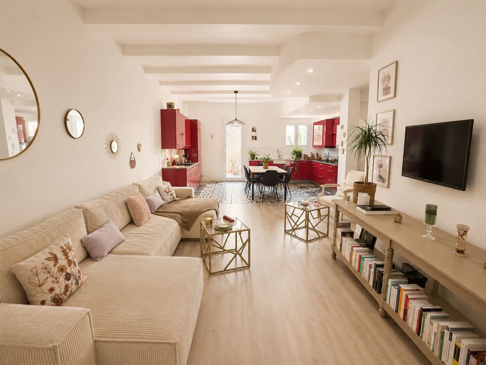 Maison de ville 5 chambres avec jardin dans le quartier des Arènes à Béziers