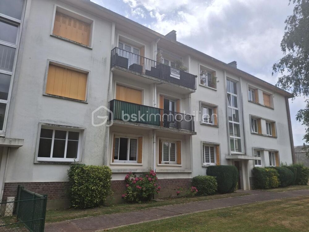 ***APPARTEMENT 56M2 2CHAMBRES REFAIT A NEUF AVEC BALCON, CAVE, BOX PARKING PRIVATIF DIEPPE***