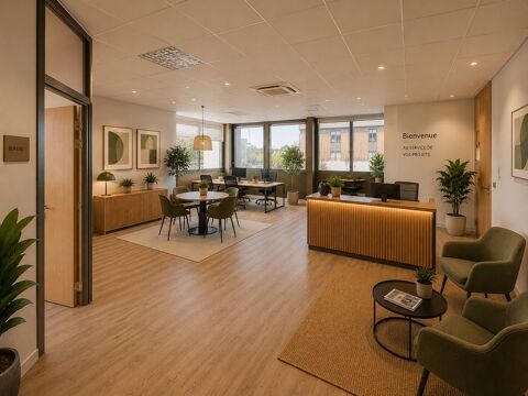   Plateau de bureaux à vendre SAINTE FOY LES LYON (69), bureaux d'une surface de 190 m² (partie privative) et 20 m² de parties com 