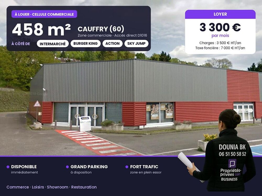   RETAIL PARK DE CAUFFRY - LOCAL COMMERCIAL 721 M² 