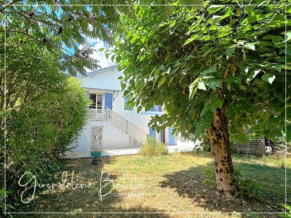 Maison de ville 107,50m2 - 3 chambres - Terrain 337m2 - BERGERAC