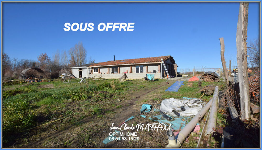 Vente Autre A Vendre Hangar d'environ 170 m2 sur un terrain agricole Bio 4500 m2 Daumazan sur arize
