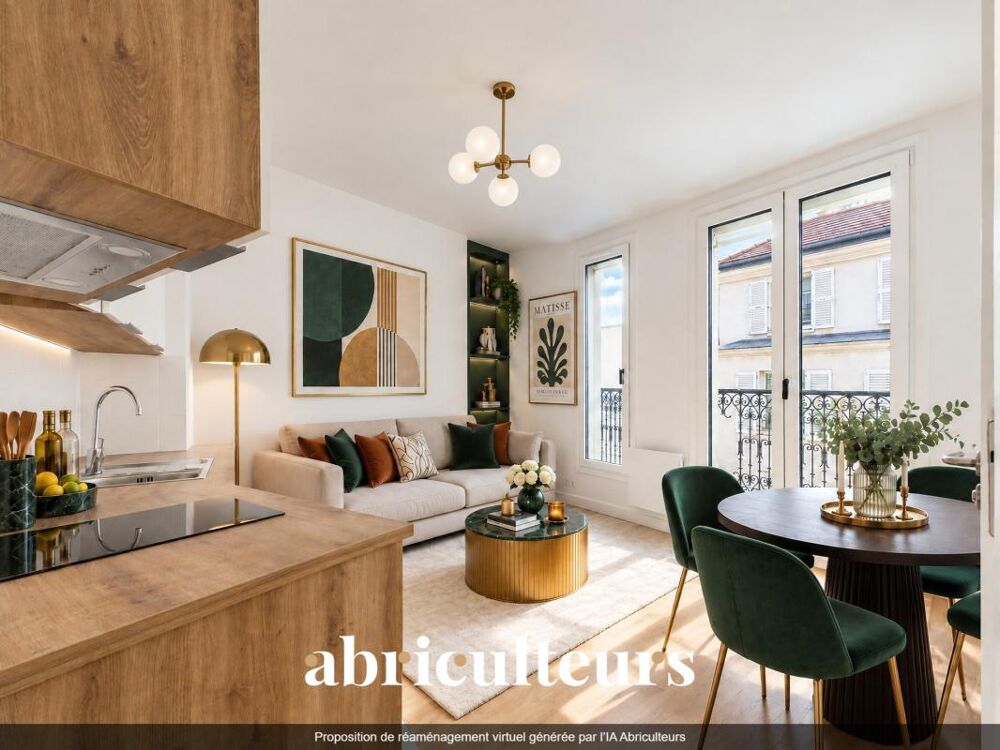 Vente Appartement Bel appartement lumineux avec balconnet, au calme dans le 18ème arrondissement de Paris Paris 18