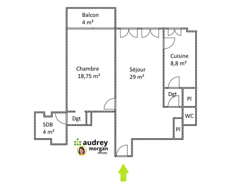 � vendre  Appartement Paris 8