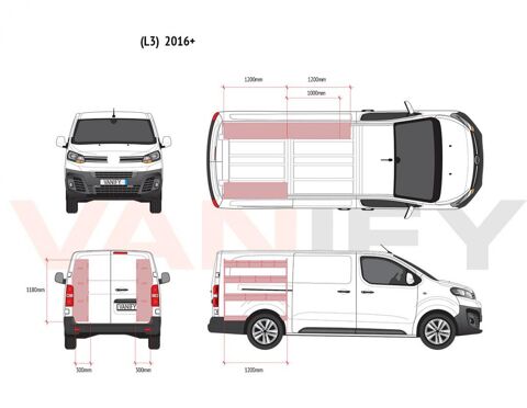 Jumpy IV 1&deg; 13.333HT Main 2.0 Blue Hdi 120cv Long ( XL / L3 ) Pack 2019 occasion 60430 Abbecourt