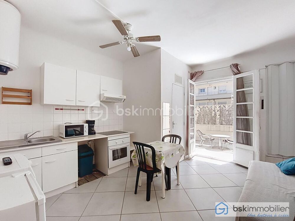 CANET-PLAGE 66140 APPARTEMENT STUDIO/TERRASSE