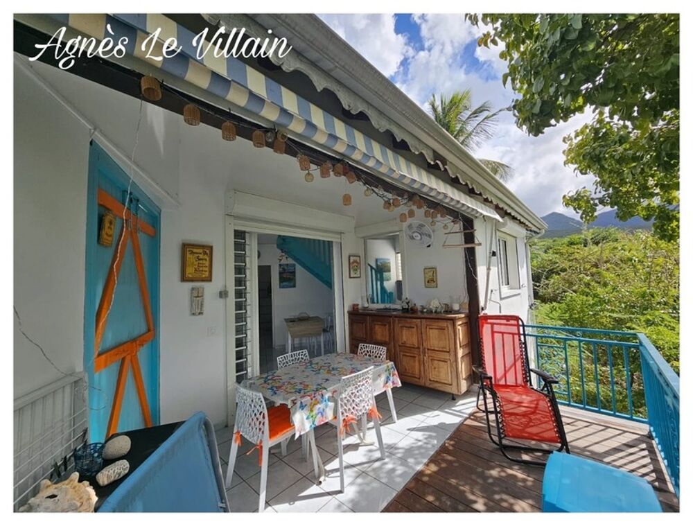 Vente Appartement Duplex Vue Mer 2 chambres + Mezzanine Plage à pieds Deshaies