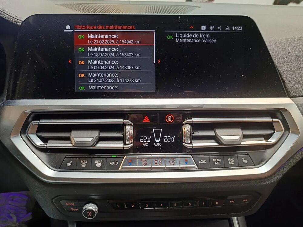 S&eacute;rie 3 Touring 330d sDrive 265 ch BVA8 Luxury 2020 occasion 35520 La Chapelle Des Fougeretz
